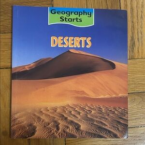 Geography Starts: Deserts Book